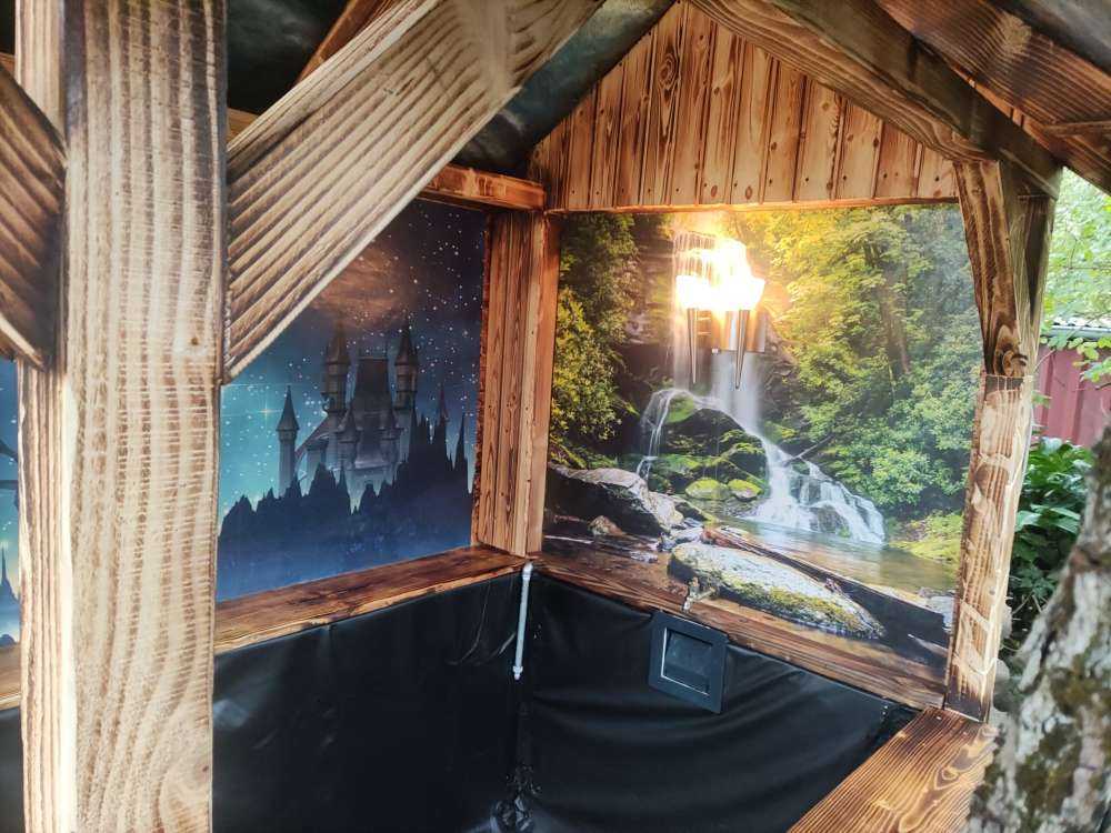Jungle waterfall
