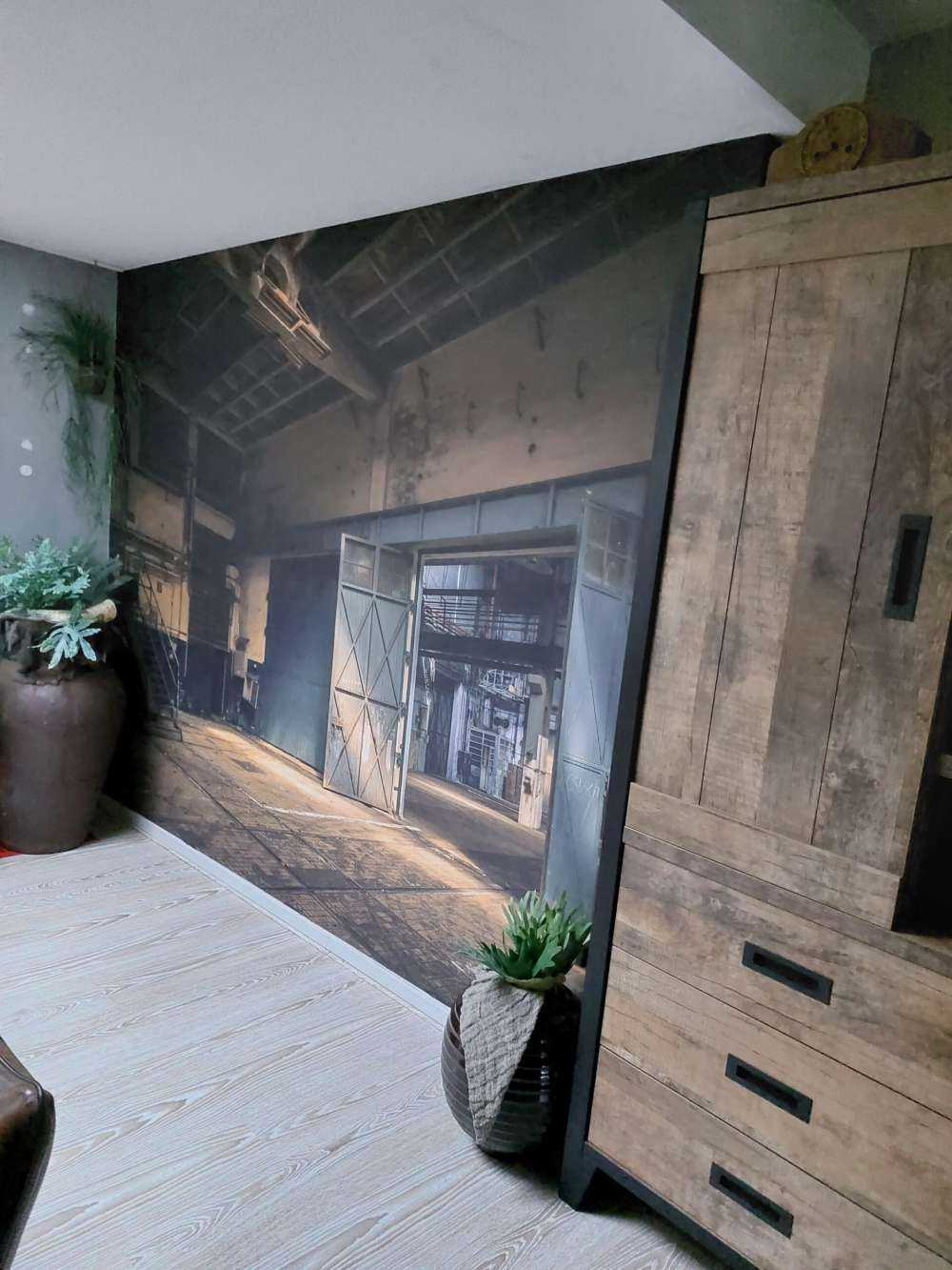 Abandoned old factory