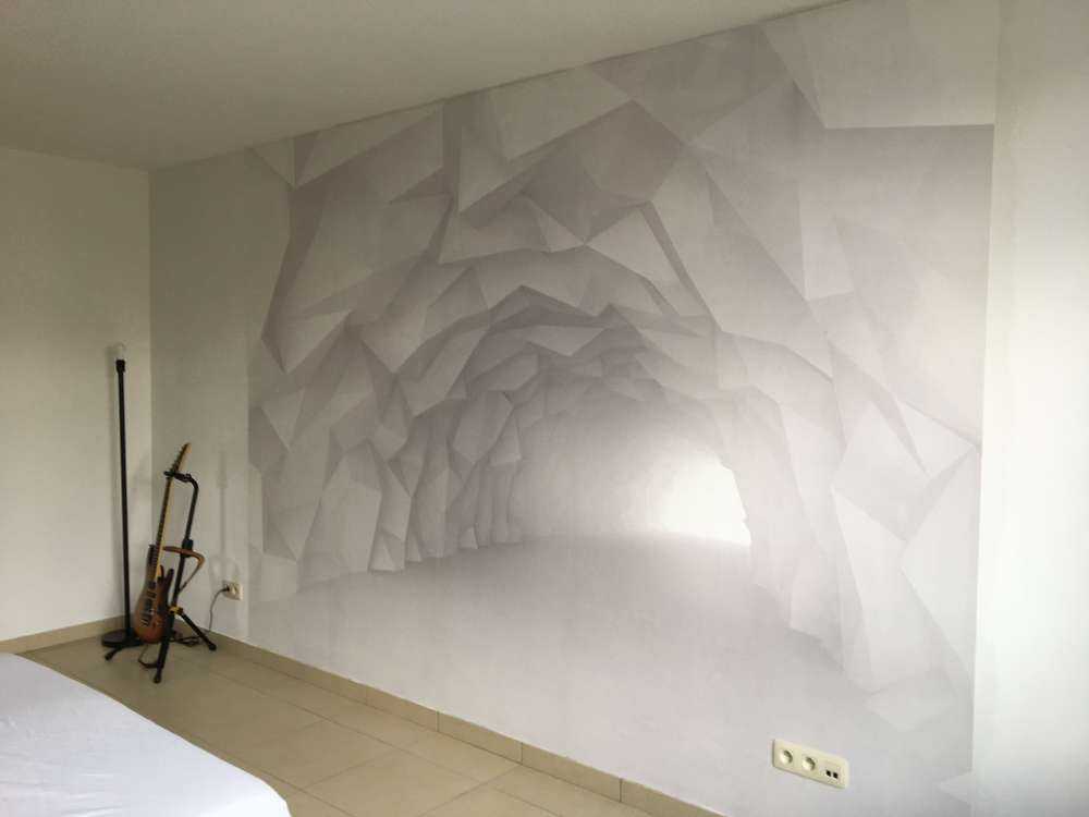 Pointed tunnel in 3D