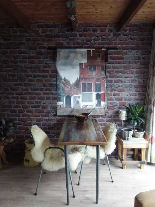 Restored wall 