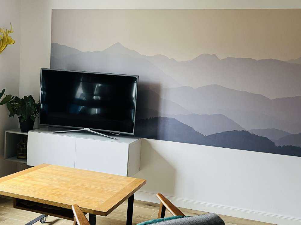 Mountain landscape in the jungle