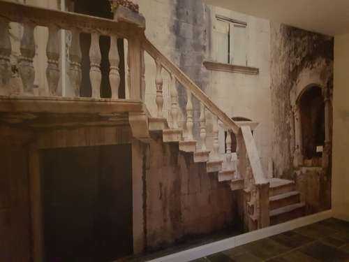 Steps in the old town of Korƒçula
