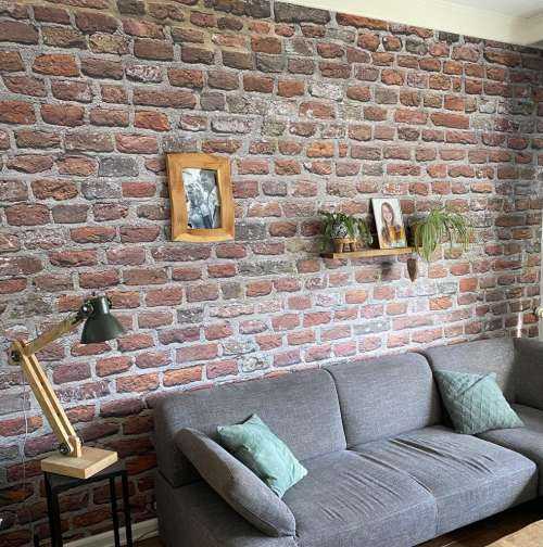 Restored wall 