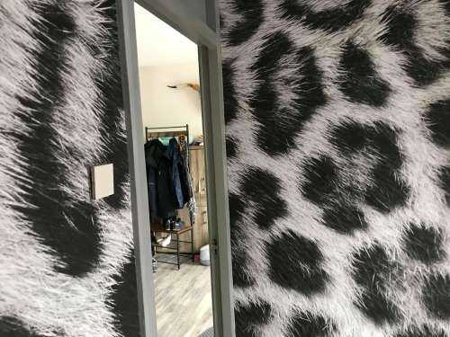 Leopard coat