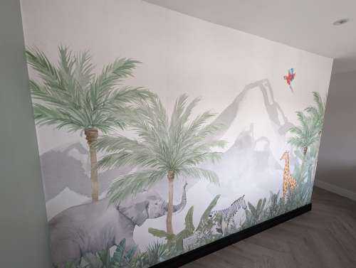 Animals in a jungle