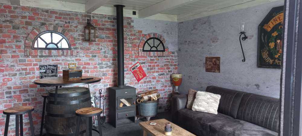 Brick wall restored