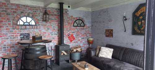 Brick wall restored