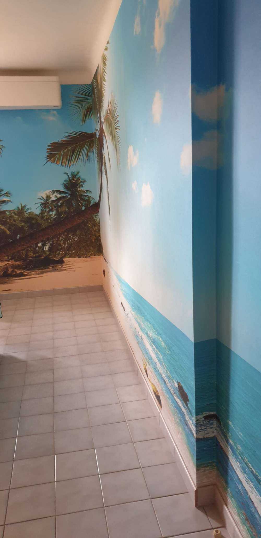 Large palm tree