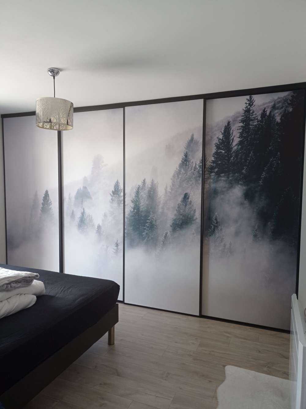 Cortina d'Ampezzo during the fog