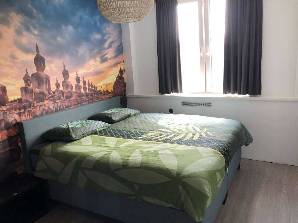 Buddha statues on water