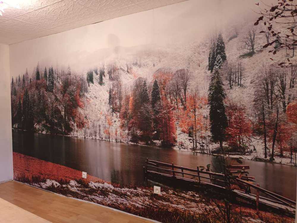 Soft autumn landscape