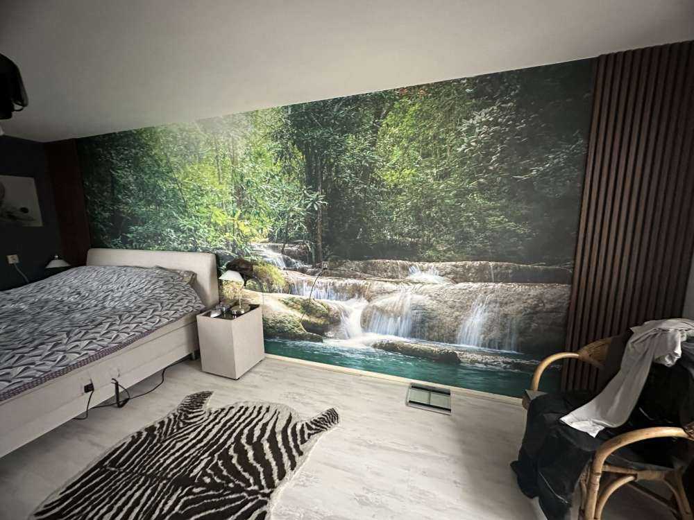 Erawan waterfall in Thailand