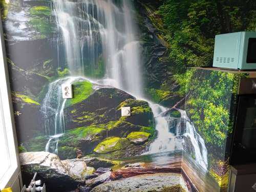 Jungle waterfall