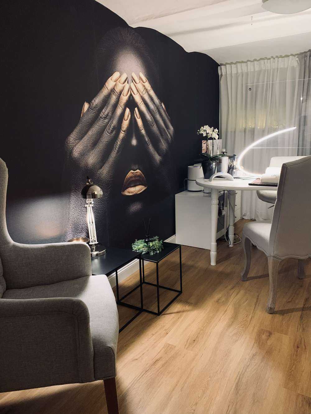 Woman with hands in front of her eyes