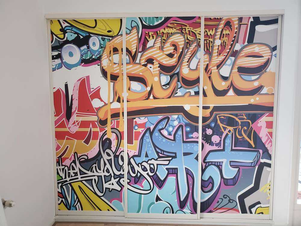 Graffiti text 