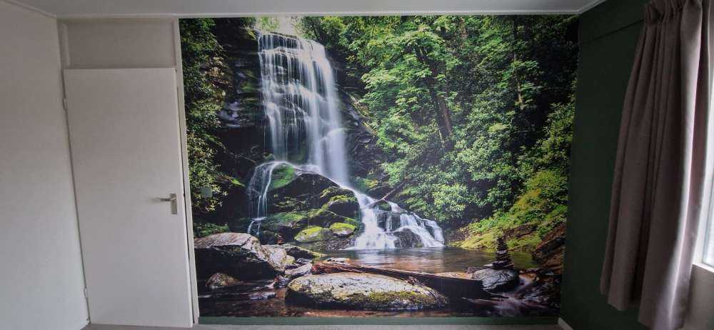 Jungle waterfall