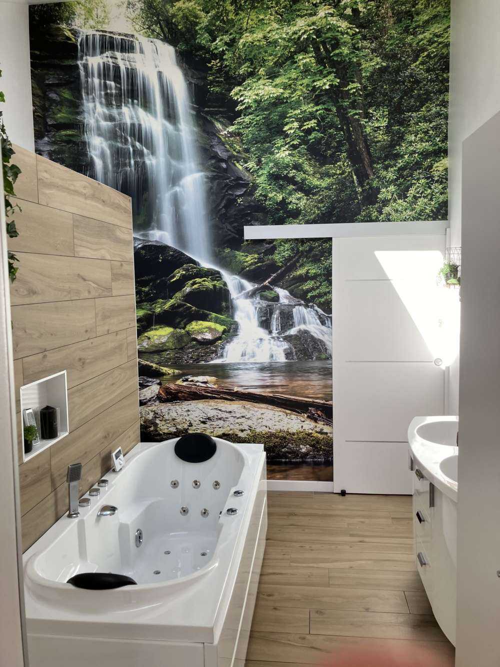 Jungle waterfall
