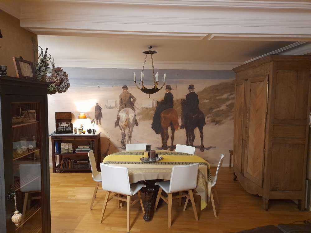 Morning ride along the beach