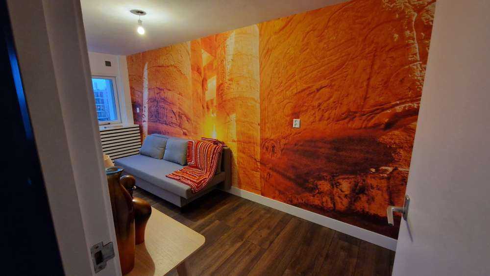 Sun through the ruins