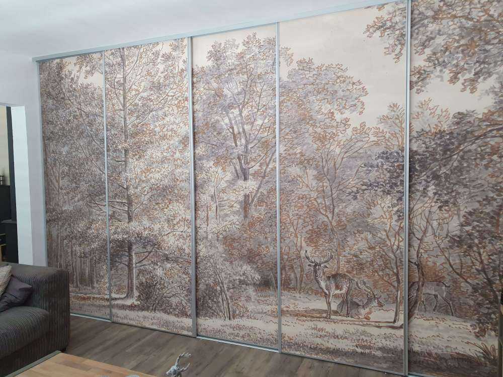 Deer in a forest