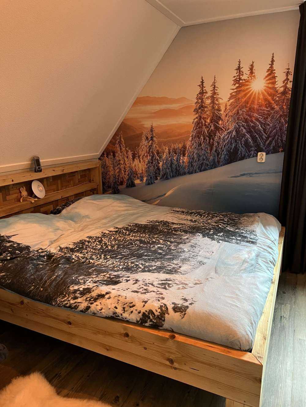 Winter morning in the mountains