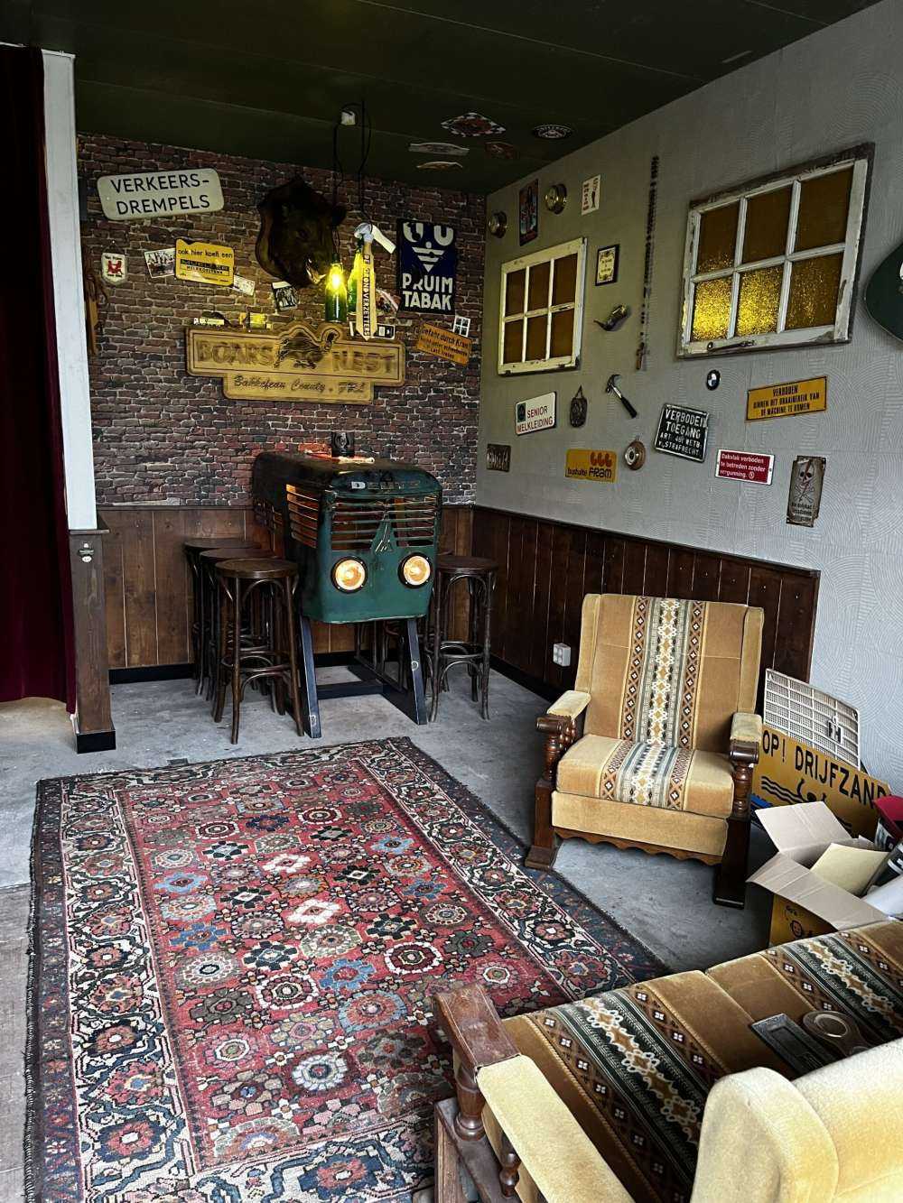 Old restored brick wall