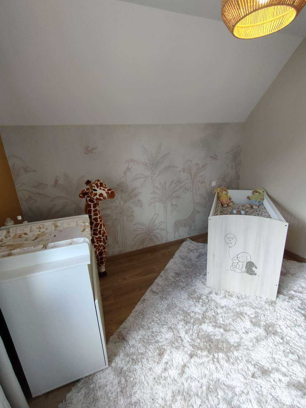 Tropical animal jungle taupe