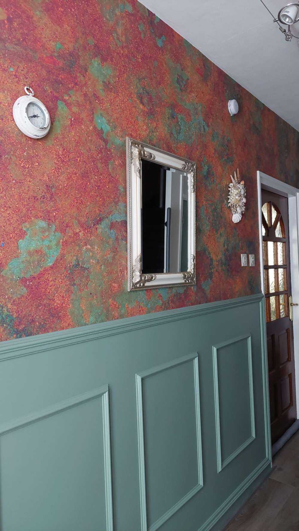 Industrial oxidized metal