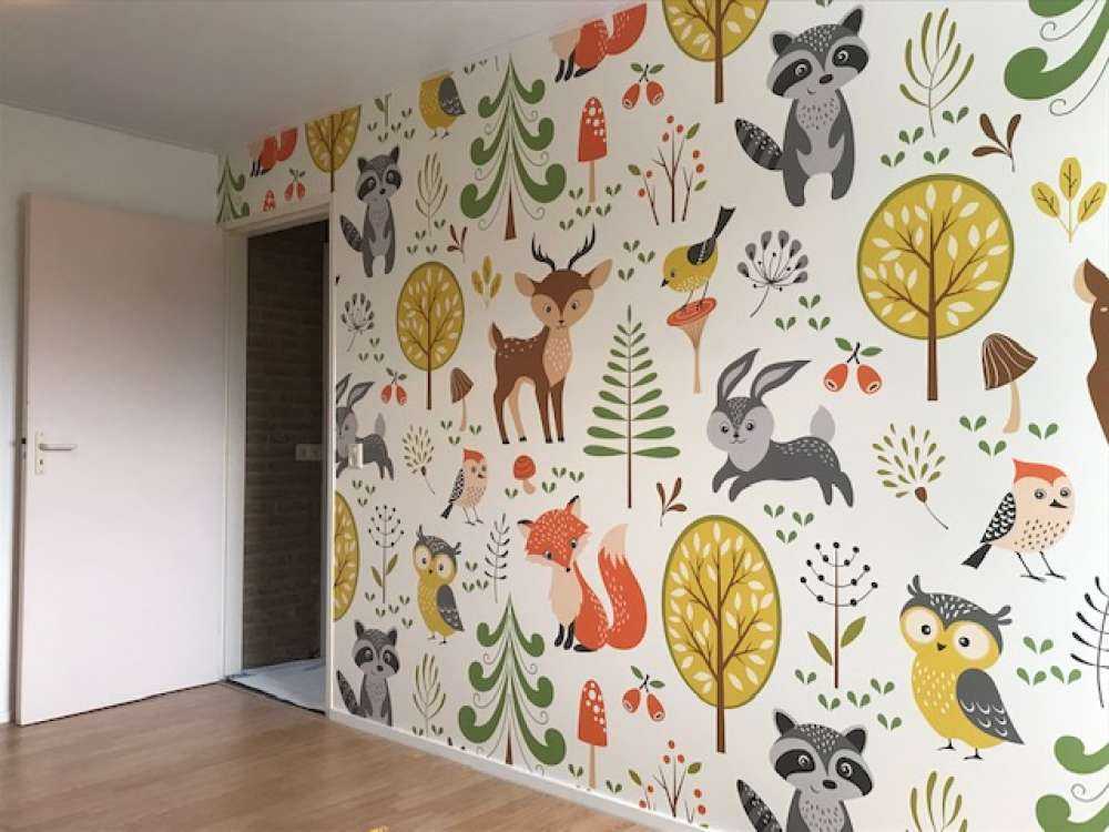 Animals in the forest