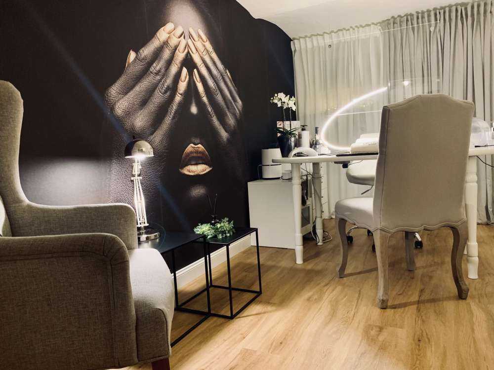 Woman with hands in front of her eyes