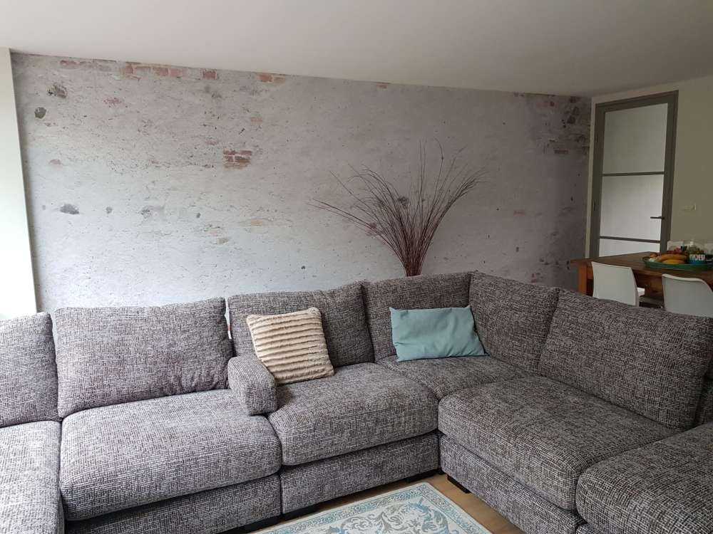 Old wall with stucco