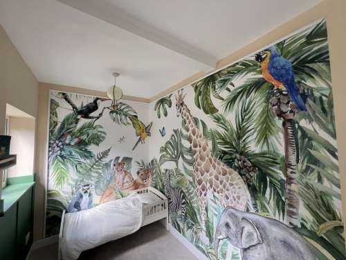 Wild jungle animals