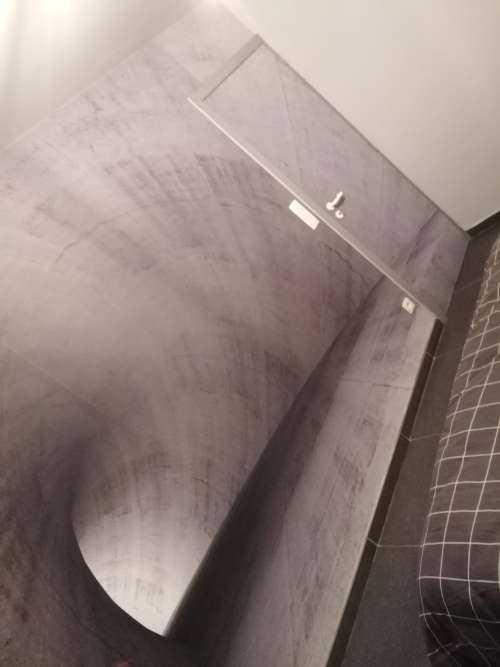 Tunnel made of concrete