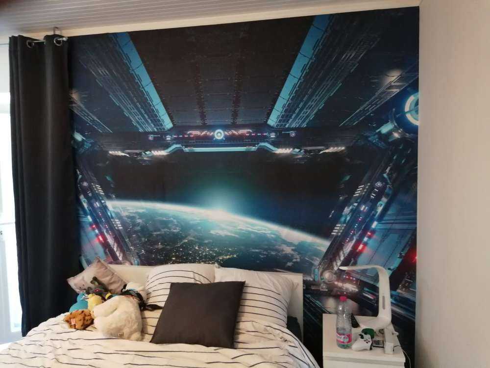 View from a spaceship