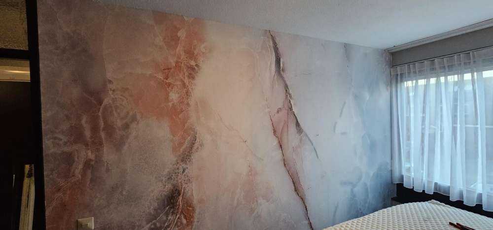 Marble with pink tint