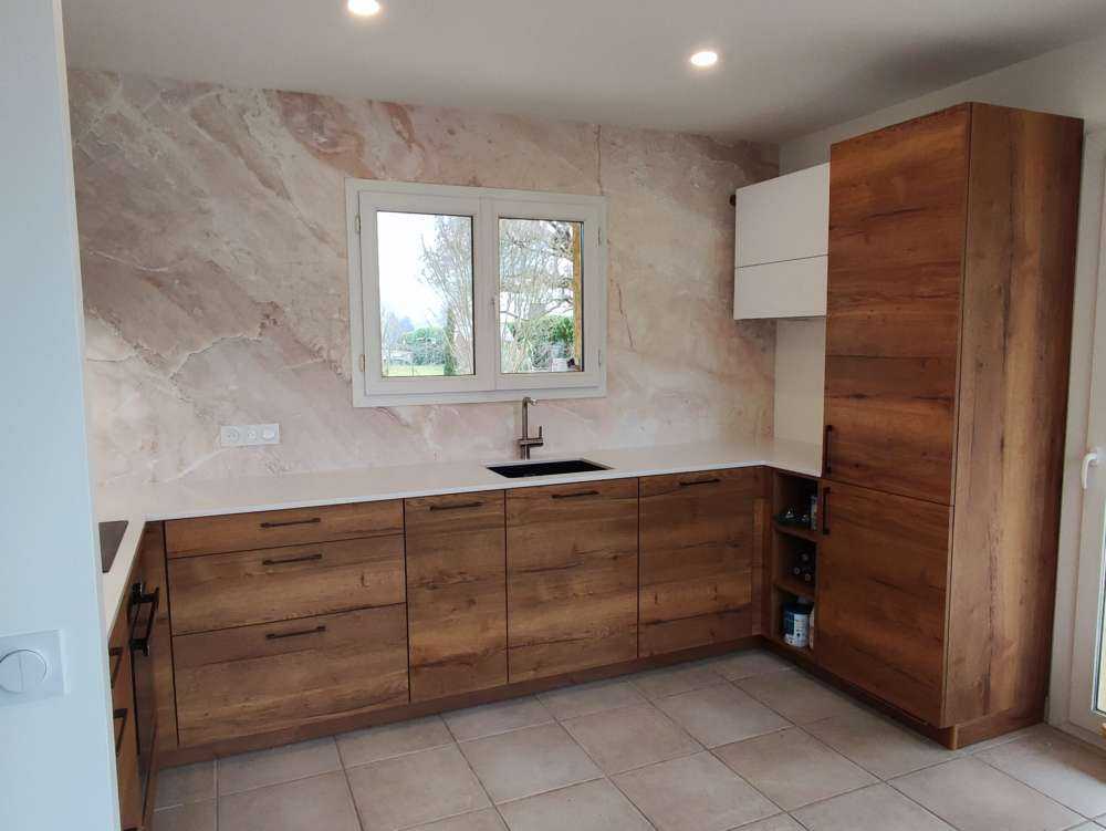 Beige marble stone