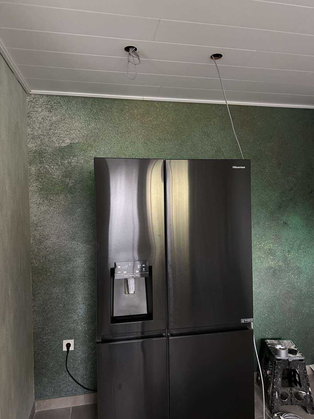 Steel with a green tone