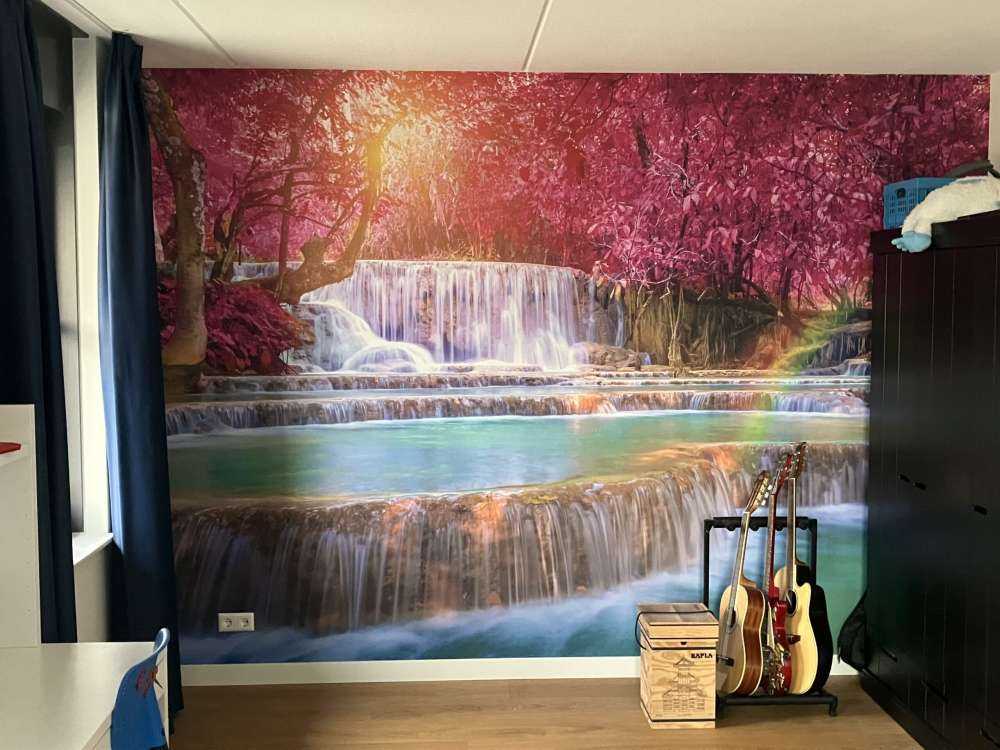 Waterfalls in the jungle