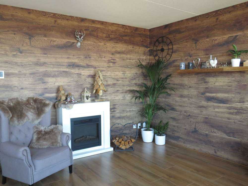 Smoked wood