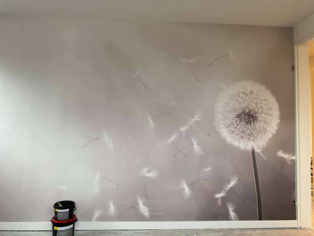 Dandelion in the wind