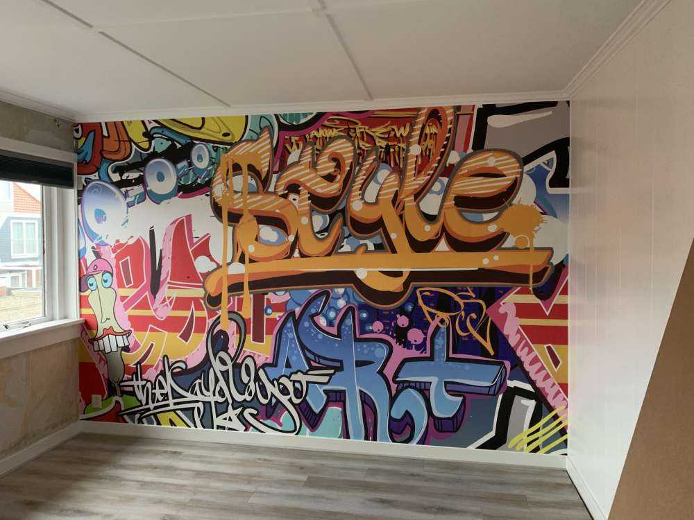 Graffiti text