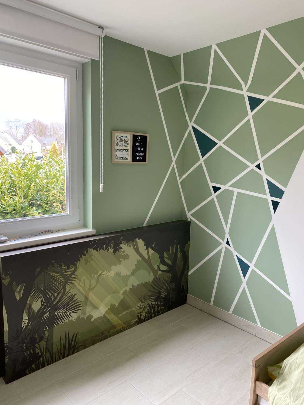 Illustratie groene jungle