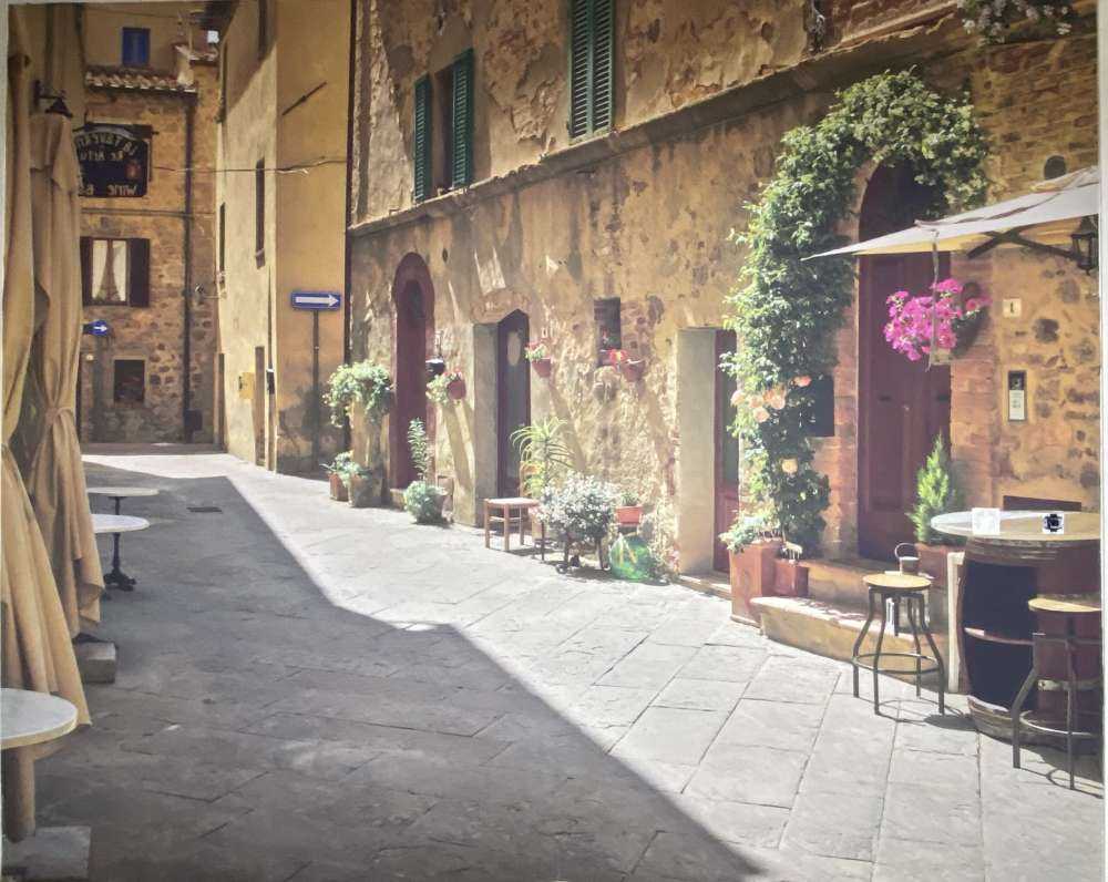 Terraces in old street