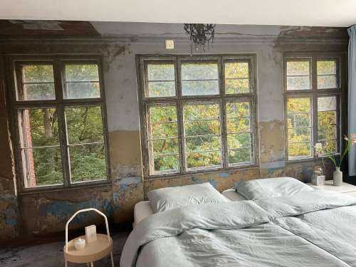 Deserted room