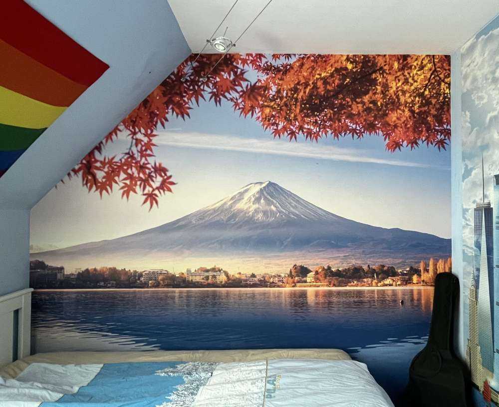 Mount Fuji in autumn