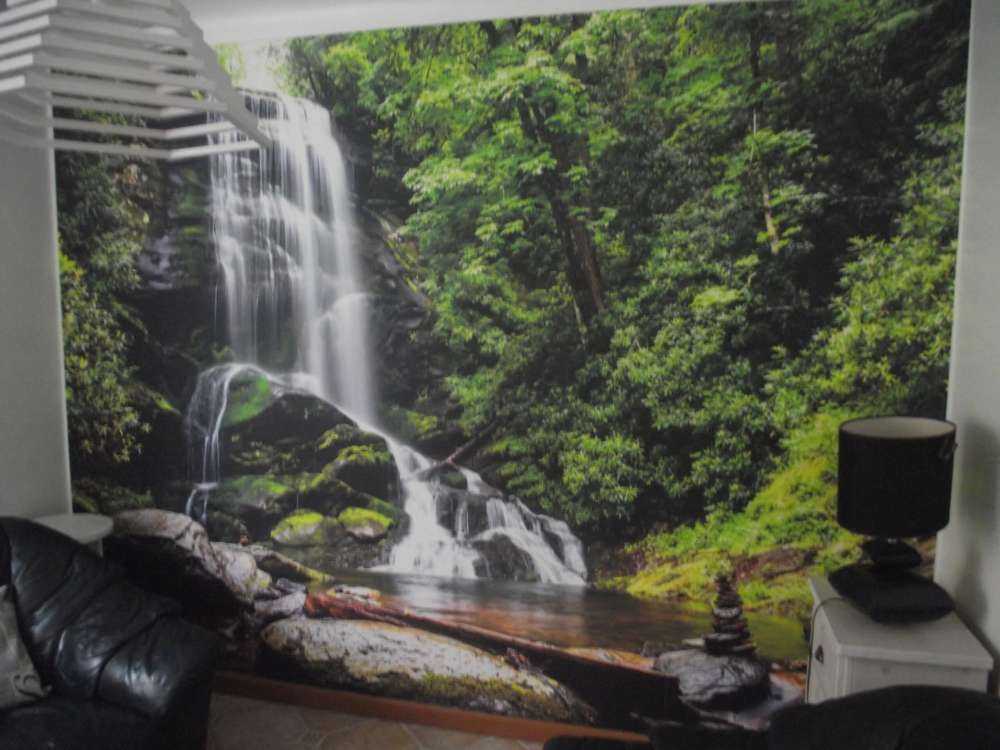 Jungle waterfall