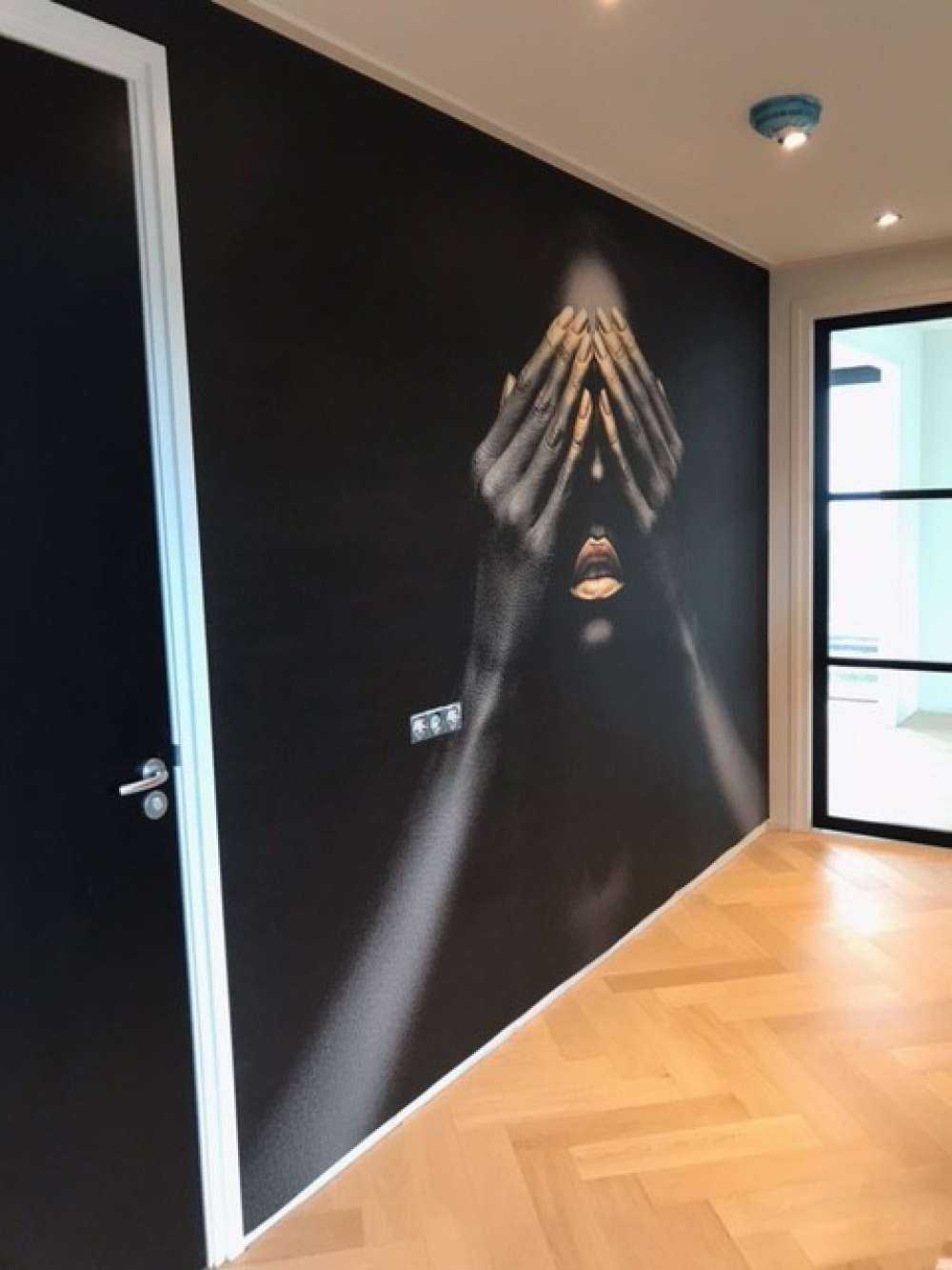 Woman with hands in front of her eyes