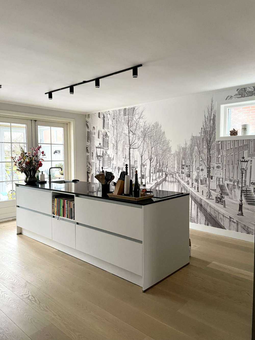 Amsterdam in black and white