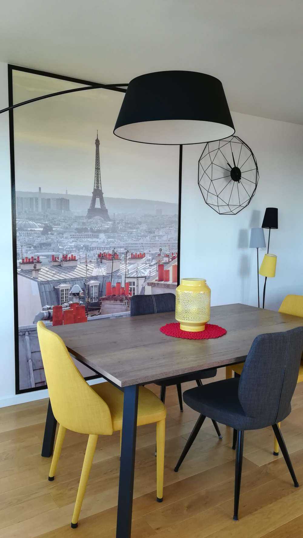 Eiffel Tower from Montmartre