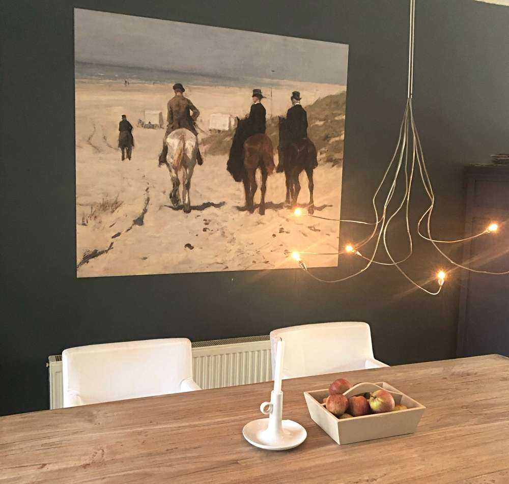 Morning ride along the beach